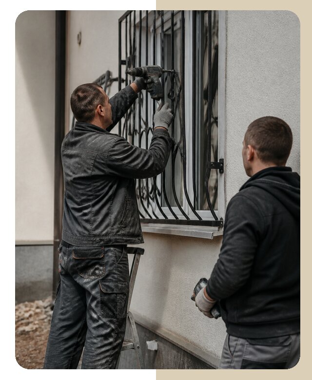 Установка наружных решеток в Биробиджане от 4968 р. | ДвериЛегко-Брб